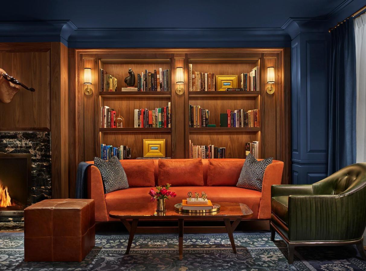 The Newbury Boston Hotell Eksteriør bilde Library at The Carlyle