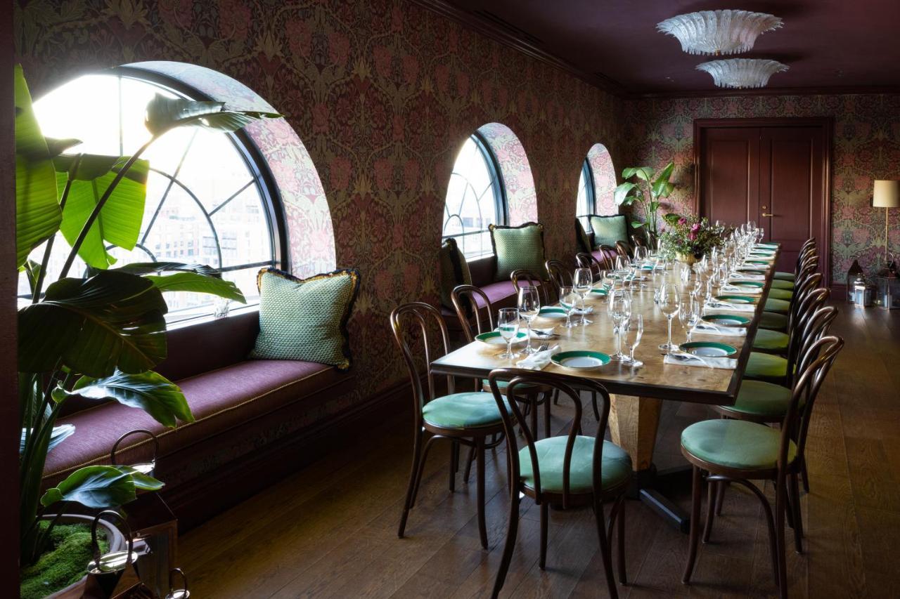 The Newbury Boston Hotell Eksteriør bilde The interior of the restaurant